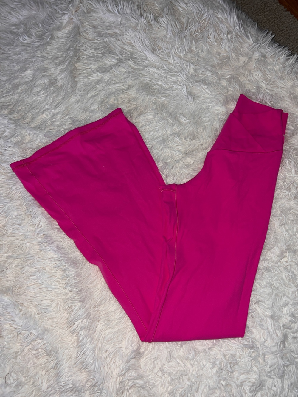 Bright Fuchsia Leggings - Vibrant Pink Activewear